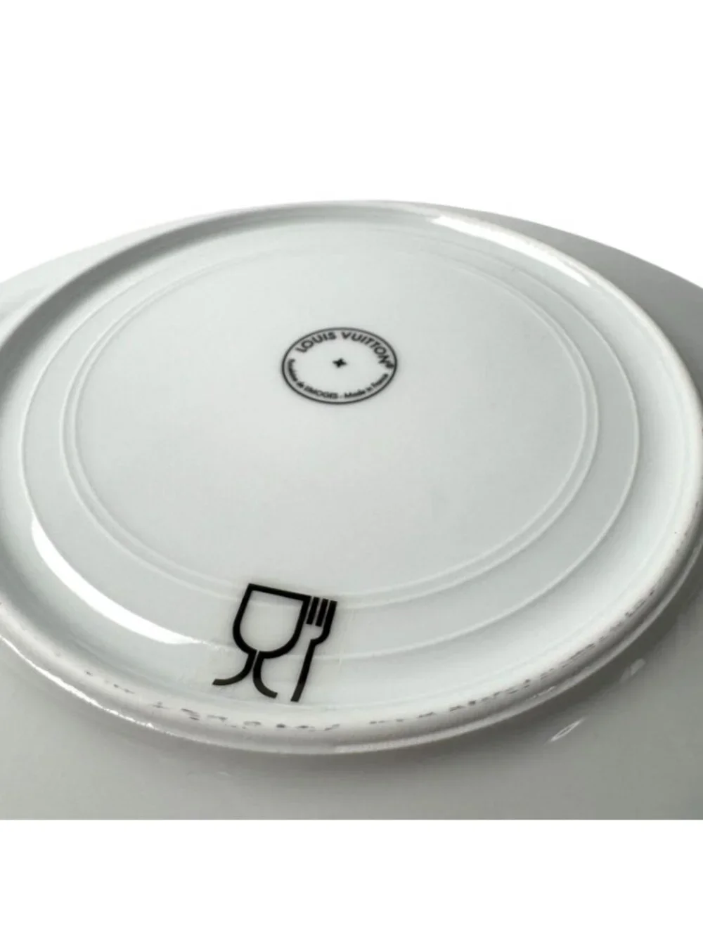 Louis Vuitton Monogram Flower Tile Dinner Plate